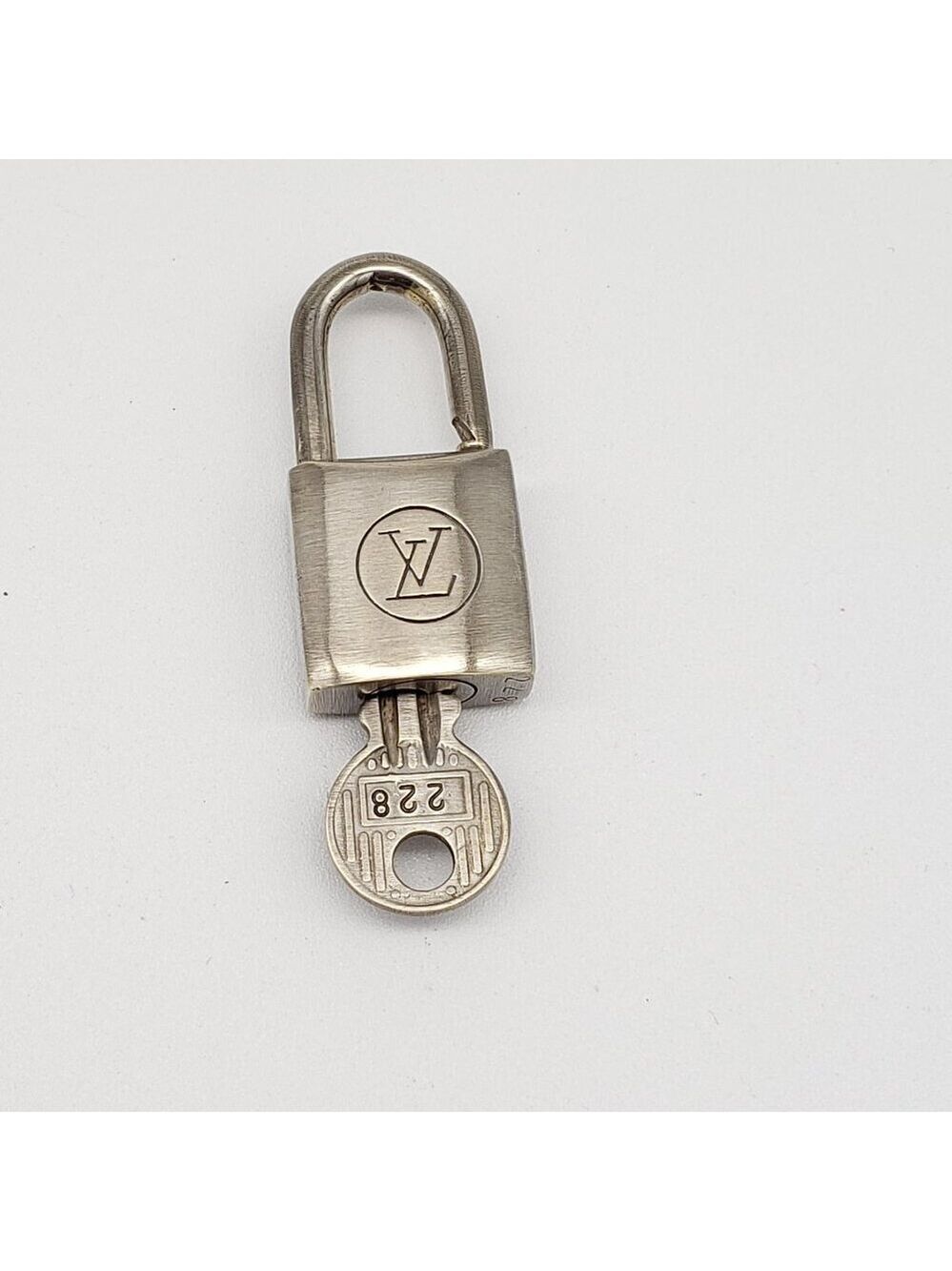 Louis Vuitton Vintage Silver Plated Padlock